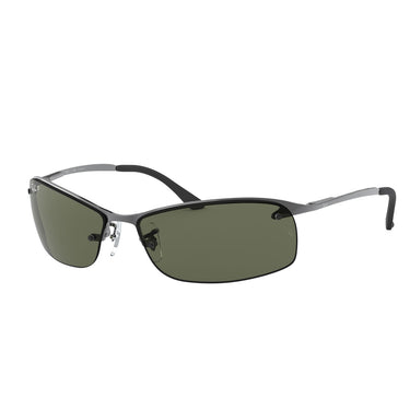 Ray-Ban Sonnenbrille RB3183 004/9A Canna Di Fucile/Grün G-15 Unisex Polarisiert 2