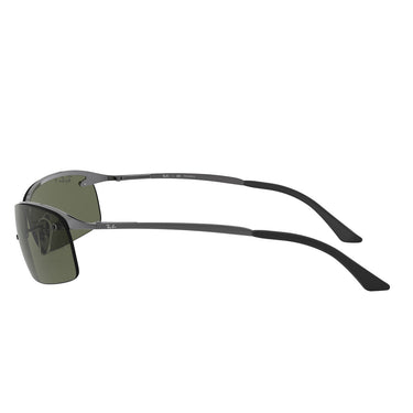 Ray-Ban Sonnenbrille RB3183 004/9A Canna Di Fucile/Grün G-15 Unisex Polarisiert 3