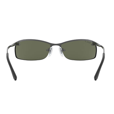 Ray-Ban Sonnenbrille RB3183 004/9A Canna Di Fucile/Grün G-15 Unisex Polarisiert 4