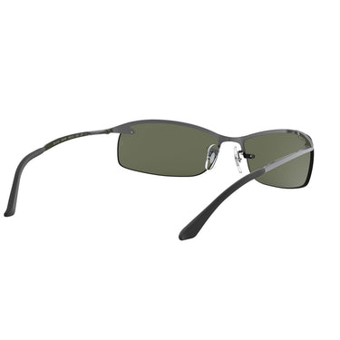 Ray-Ban Sonnenbrille RB3183 004/9A Canna Di Fucile/Grün G-15 Unisex Polarisiert 5