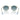 Ray-Ban Gafas de Sol RB3447 001/3M Round Metal Oro/Azul Unisex 3