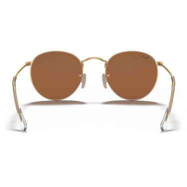 Ray-Ban Occhiali da Sole RB3447 112 Z2 Round Metal Oro Marrone Unisex 3