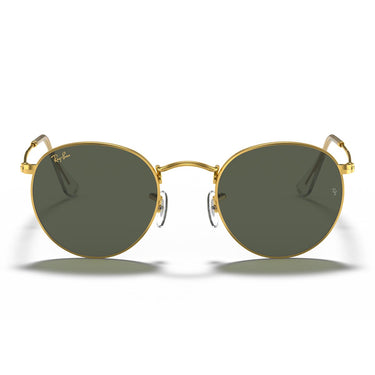 Ray-Ban Occhiali da Sole RB3447 919631 Round Metal Oro/Verde G-15 Unisex