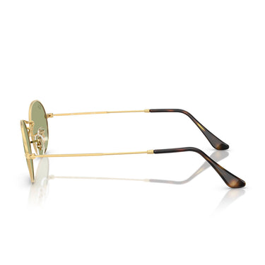 Ray-Ban Occhiali da Sole RB3547 001/4E Oval Oro/Verde Unisex 3