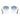 Ray-Ban Occhiali da Sole RB3547 003/3F Oval Argento/Blu Sfumato Unisex 4