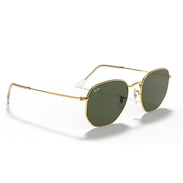 Ray-Ban Occhiali da Sole RB3548 919631 Hexagonal Oro/Verde G-15 Unisex 5