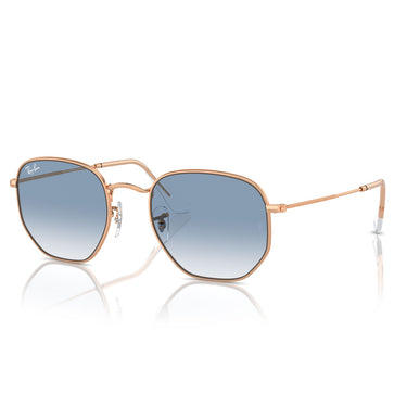 Ray-Ban Gafas de Sol RB3548 92023F Hexagonal Oro/Azul Unisex 1