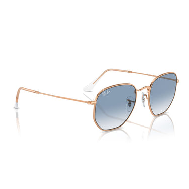 Ray-Ban Gafas de Sol RB3548 92023F Hexagonal Oro/Azul Unisex 4