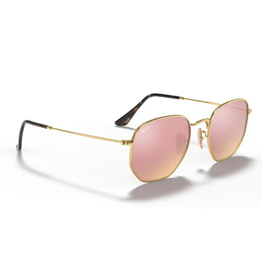 Ray-Ban Gafas de Sol RB3548N 001/Z2 Hexagonal Oro/Bronce Unisex 5