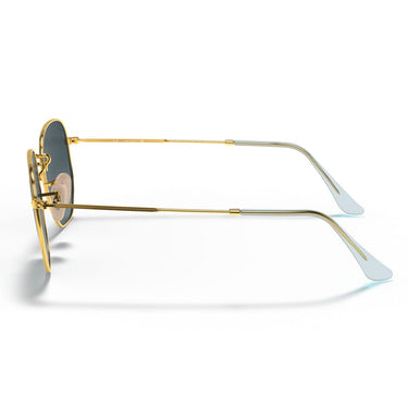 Ray-Ban Gafas de Sol RB3548N 91233M Hexagonal Oro-Azul Degradado Unisex 2
