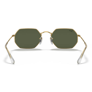Ray-Ban Occhiali da Sole RB3556 919631 Octagonal Oro/Verde G-15 Unisex 3
