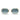 Ray-Ban Occhiali da Sole RB3556N 91233M Octagonal Oro Arista/Blu Sfumato Unisex