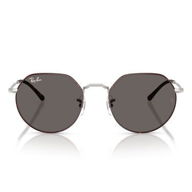 Ray-Ban Lunettes de Soleil RB3565 9277B1 Jack Havana/Gris Foncé Unisexe