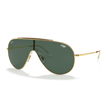 Ray-Ban Gafas de Sol RB3597 905071 Wings Negro/Verde Degradado Unisex