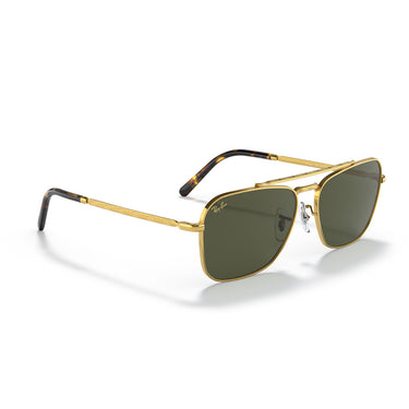 Ray-Ban Sonnenbrille RB3636 919631 New Caravan Gold/Grün Unisex 5