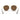 Ray-Ban Occhiali da Sole RB3647N 001 57 Round Double Bridge Oro Arista Marrone B-15 Unisex Polarizzati 4