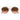 Ray-Ban Occhiali da Sole RB3647N 9069A5 Round Double Bridge Rame Marrone Sfumato Unisex 5