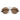 Ray-Ban Occhiali da Sole RB3647N 927973 Round Double Bridge Nero/Marrone Unisex 6