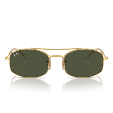 Ray-Ban Sonnenbrille RB3719 001/31 Gold/Grün G-15 Unisex