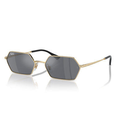 Ray-Ban Occhiali da Sole RB3728 92136V Yevi Colore Oro-Grigio Scuro Unisex 2