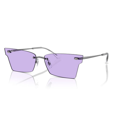 Ray-Ban Occhiali da Sole RB3730 004/1A Xime Argento/Viola Unisex 2