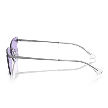 Ray-Ban Occhiali da Sole RB3730 004/1A Xime Argento/Viola Unisex 3