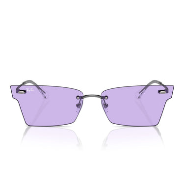 Ray-Ban Sonnenbrille RB3730 004/1A Xime Silber/Lila Unisex