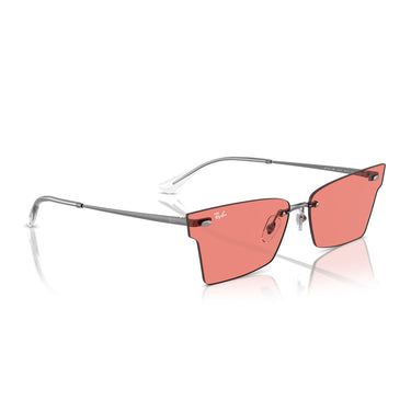 Ray-Ban Occhiali da Sole RB3730 004/84 Xime Argento/Rosa Unisex 5