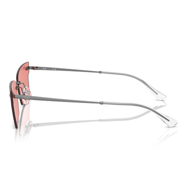 Ray-Ban Occhiali da Sole RB3730 004/84 Xime Argento/Rosa Unisex 3