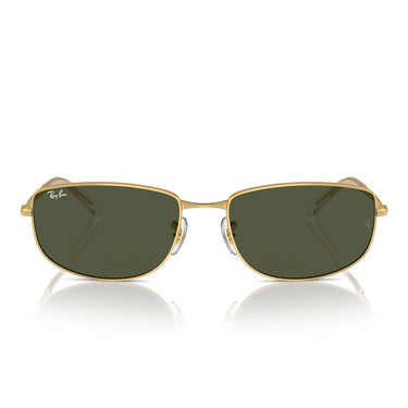 Ray-Ban Okulary Przeciwsłoneczne RB3732 001/31 Złoto/Zielony Unisex