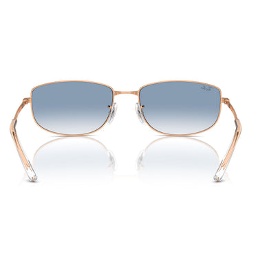 Ray-Ban Occhiali da Sole RB3732 92023F Oro/Blu Unisex 4