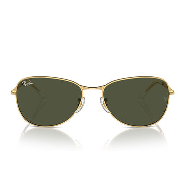 Ray-Ban Okulary Przeciwsłoneczne RB3733 001/31 Złoto/Zielony Unisex