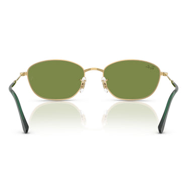Ray-Ban Occhiali da Sole RB3749 001/4E Oro Arista/Verde Unisex 3