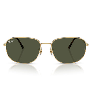 Ray-Ban Okulary Przeciwsłoneczne RB3754 001 31 Złoto Zielony Unisex