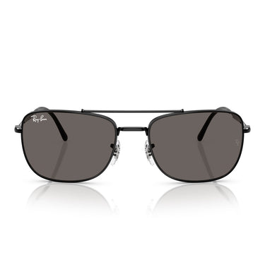 Ray-Ban Occhiali da Sole RB3755 002/B1 Nero/Grigio Scuro Unisex