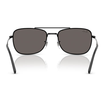 Ray-Ban Occhiali da Sole RB3755 002/B1 Nero/Grigio Scuro Unisex 4