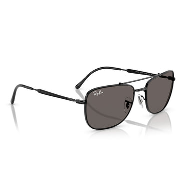 Ray-Ban Occhiali da Sole RB3755 002/B1 Nero/Grigio Scuro Unisex 5