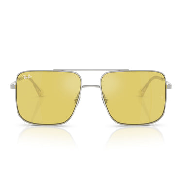 Ray-Ban Okulary Przeciwsłoneczne RB3758 003/6D Ari Srebrny/Żółty Unisex