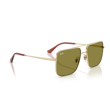 Ray-Ban Occhiali da Sole RB3758 9213/2 Ari Oro/Verde Unisex 5