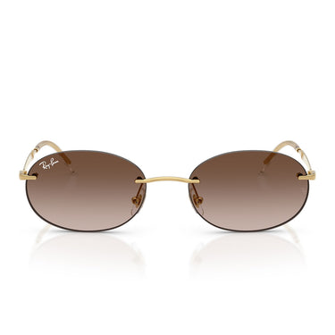 Ray-Ban Lunettes de Soleil RB3767 001/13 Or Arista/Marron Dégradé Unisexe