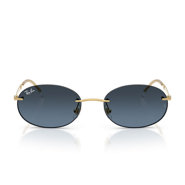 Ray-Ban Sunglasses RB3767 001 4C Gold Arista Blue Gradient Dark Gray Unisex