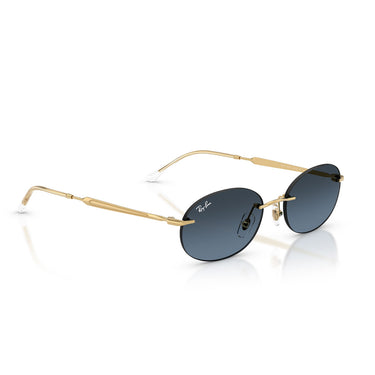 Ray-Ban Occhiali da Sole RB3767 001 4C Oro Arista Blu Sfumato Grigio Scuro Unisex 3