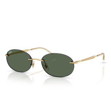 Ray-Ban Occhiali da Sole RB3767 001/71 Oro Arista/Verde Scuro Unisex 1