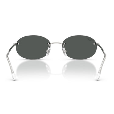 Ray-Ban Occhiali da Sole RB3767 003/87 Argento/Grigio Scuro Unisex 3