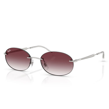 Ray-Ban Occhiali da Sole RB3767 003/8H Argento/Viola Sfumato Unisex 1