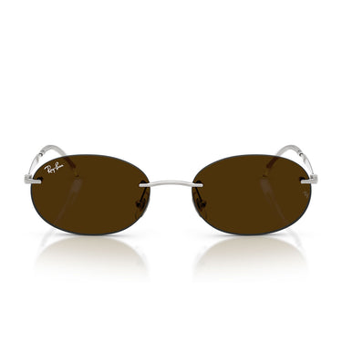 Ray-Ban Occhiali da Sole RB3767 003 MG Argento Ambra Unisex Fotocromatici