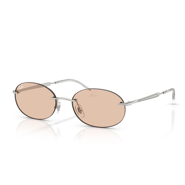 Ray-Ban Occhiali da Sole RB3767 003 MG Argento Ambra Unisex Fotocromatici 3