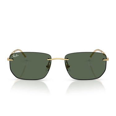 Ray-Ban Gafas de Sol RB3768 001/71 Oro Arista/Verde Oscuro Unisex