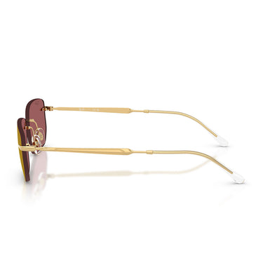 Ray-Ban Occhiali da Sole RB3768 001/D0 Oro Arista/Viola Scuro Rosso Specchiato Unisex 3