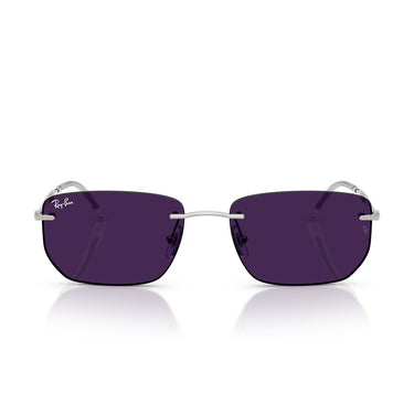 Ray-Ban Occhiali da Sole RB3768 003 MH Argento Ametista Unisex Fotocromatici 2